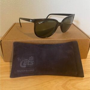 Vintage Bausch & Lomb Ray-Ban Black Sunglasses